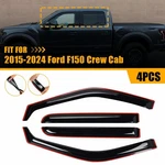 Window Visor Vent Channel Rain Guards 2015-2022 Ford F-150 Super Crew Cab. Fixed Price $23.67.