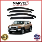 Out-channel Window Vent Visor Rain Guards Deflectors For Fj Cruiser 2007-2021. Fixed Price $31.90.