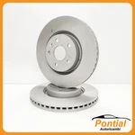 Metelli Pair Of Front Brake Discs Opel Insignia Saab 9-5 Cod. 23-1007C. Fixed Price $93.35.