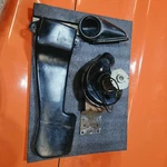 1974 1975 Corvette Convertible Rear Window Defroster Ducts Motor & Mount Bracket. Fixed Price $475.00.