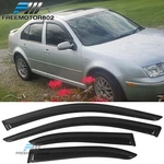 Fit 99-05 Vw Jetta Iv A4 Slim Style Window Visor Rain Sun Guard Deflector. Fixed Price $27.85.