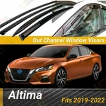 Fits Altima 2019-2023 Out Channel Window Visors Vent Shade Rain Guards Deflector. Fixed Price $39.99.