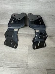 1983-1986 Ford Mustang Convertible Top Frame Support Bracket Pair. Fixed Price $65.00.