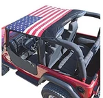 Vdp 9702JKB-1 Koolbreez Brief Top American Flag Sun Screen For 97-06 Tj Wrangler. Fixed Price $45.00.