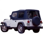 68215 Rampage Complete Soft Top Kit Upper Half Tinted Windows Wrangler Yj 87-95. Fixed Price $927.85.