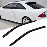 Window Visor Rain Guard 2PCS For Scion Fr-s 2013-2016 Tape-on Dark Smoke. Fixed Price $31.97.