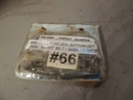 Vw Ghia 60-71 Popout Post Seals New PAIR.#66. Fixed Price $12.99.