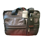 Tumi Expandable Organizer Laptop Briefcase Black 15" Polyester Nylon Leather,new. Fixed Price $354.99.