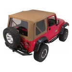 Rampage 68836 Set Khaki Diamond Soft Top/frame/hardware For 97-06 Wrangler Tj. Fixed Price $713.94.