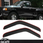 Fits 93-11 Ford Ranger Mazda B3000 B4000 Regular Cab Window Visor In-channel 2PC. Fixed Price $27.99.