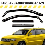 Rain Guards Vent Visors Shade For 2011-2021 Jeep Grand Cherokee. Fixed Price $61.94.