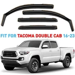 Rain Guards Vent Visors Shade For 2016-2023 Toyota Tacoma Double Cab. Fixed Price $62.99.