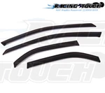 Dark Smoke Outside Mount Window Visor Rain Guard 4PCS For Cadillac Cts 2003-2007. Fixed Price $32.94.