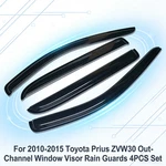 For 2010-2015 Toyota Prius ZVW30 Out-channel Window Visor Rain Guards 4PCS Set. Fixed Price $25.55.
