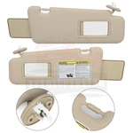 Passenger Driver Side Beige Visor Pair W/sunroof For Toyota Highlander 08-13. Fixed Price $41.79.