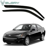 Fits 08-11 Ford Focus Coupe Acrylic Tape On Window Visors Vent Shade Deflector. Fixed Price $26.99.