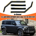 In-channel For Land Rover Defender 110/130 2020-2024 Window Visor Deflector. Fixed Price $67.58.