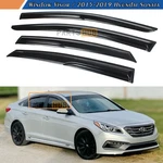 For 2015-2019 Hyundai Sonata Mugen Style Window Visors Rain Guards Deflectors. Fixed Price $27.99.