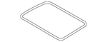 Genuine Audi Opening Trim 5N0-867-525-A. Fixed Price $114.45.