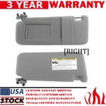 For Toyota Camry 07-11 Right Passenger Side Visor Without Sunroof Gray Clips. Fixed Price $19.87.