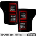 Recon 264268BK Led Tail Lights Smoked Lens 15-17 Ford F150. Fixed Price $649.95.