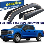 Rain Guards Vent Visors Shade 2021-2026 Ford F150 Supercrew. Fixed Price $103.94.
