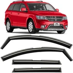 Sun Rain Visors Wind Guards For 2009-2020 Dodge Journey Shatterproof. Fixed Price $59.99.