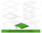 Cadillac Gm Oem 14-16 Cts Roof-sunshade Cover 22926559. Fixed Price $340.00.