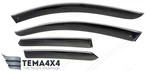 Tape-on Windows Visors Deflector Sun Rain Guard For Jaguar Xj (X351) 2009-2019. Fixed Price $130.00.