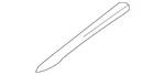 Genuine Nissan Roof Rack Cover 73830-JM00A. Fixed Price $78.21.