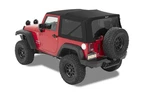 Bestop 54822-17 Black Twill Supertop Squareback Soft For 07-18 Wrangler Jk. Fixed Price $1699.99.