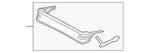 Genuine Audi Air Deflector 5NN-877-651-A. Fixed Price $83.39.