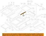 Ford Oem 15-23 Edge Sunroof-rear Rail FT4Z5851070B. Fixed Price $143.66.