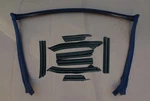 2015-2023 Ford Mustang Convertible Top Complete Rubber Weatherstrip Seals Kit. Fixed Price $175.99.