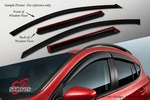For 2009-2016 Infiniti FX35 FX50 Smoke Window Visor Rain Guard 4PCS Set. Fixed Price $32.20.