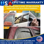 Ford Focus 2012-2018 In-channel Window Visor Vent Rain Guards Deflector. Fixed Price $34.77.