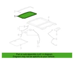 Genuine Gm Sunroof Window (15910284) 2006-2011 Buick Lucerne. Fixed Price $349.99.