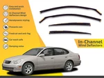 Wind Deflectors Channel For Lexus GS300 1998-2004 Sedan Sun Visors Rain Guard. Fixed Price $118.10.