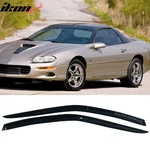 Fits 93-02 Chevy Camaro Pontiac Firebird Acrylic Window Visors 2PC Set. Fixed Price $45.99.