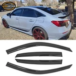 Fits 22-26 Honda Civic Sedan Mugen Style Window Visors Rain Sun Guard Vent. Fixed Price $29.99.