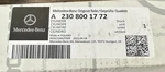 A2308001772 Genuine Cylinder , Mercedes Benz. Fast Shipping.. Fixed Price $350.00.
