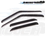 Dark Smoke Outside Mount Visor Rain Guard 2PCS Chevrolet Monte Carlo 1995-1999. Fixed Price $31.39.