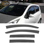 Fits 13-15 Chevy Spark Hatchback Sedan Window Visors Rain Sun Guard Vent 4PC Set. Fixed Price $33.99.