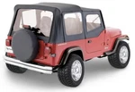 Rampage Complete Soft Top Kt Fits: 1976-1986 Jeep CJ7; 1987-1995 Wrangler. Fixed Price $755.05.