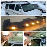 1985 - 2005 Chevrolet Astro / Gmc Safari Sun Moon Visor With Low Roof. Fixed Price $249.00.