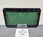 99-06 Oem Bmw E46 325 328 330 Sedan Window Top Glass Cover. Fixed Price $99.95.