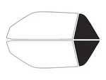 Rvinyl Window Tint Kit Fits Pontiac Sunbird 1990-1994 (convertible). Fixed Price $39.99.