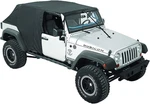 Black Emergency Top For 2007-2018 Wrangler Jk 2-DOOR Model 56814-01. Fixed Price $299.99.
