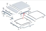 Mercedes-benz Gla H247 Right Sliding Sunroof Component A2137802800 No Duties. Fixed Price $538.41.