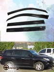 For Lexus LX570 08-21 Deflector Window Visors Guard Vent Weather Shield. Fixed Price $69.99.